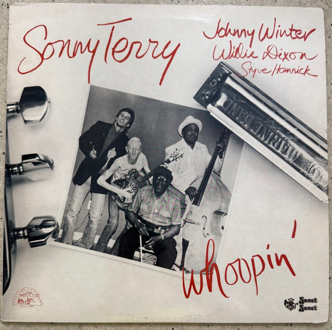 [LP] SONNY TERRY WITH JOHNNY WINTER & WILLIE DIXON: WHOOPIN’