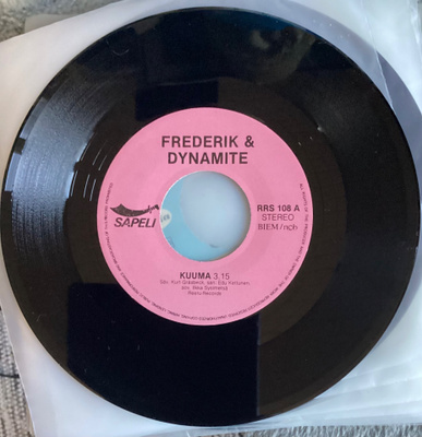 7" single Frederik & Dynamite     Kuuma/Iso paha city
