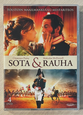 Leo Tolstoin SOTA & RAUHA (2007) minisarja (4DVD)