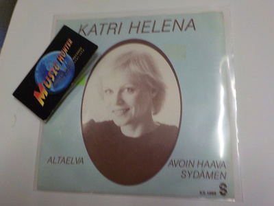 KATRI HELENA - ALTAELVA/ AVOIN HAAVA SYDÄMEN EX+/EX+ 7"