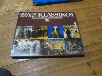 lauantain toivotut klassikot kasetti pakkaus