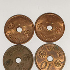 10 penniä 1943 4kpl - pikkukuva 1