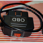 USB A -pistoke auton OBD2-liittimestä on/off-kytkimellä - pikkukuva 1