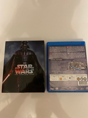 Star wars the complete saga 9 x blu-ray