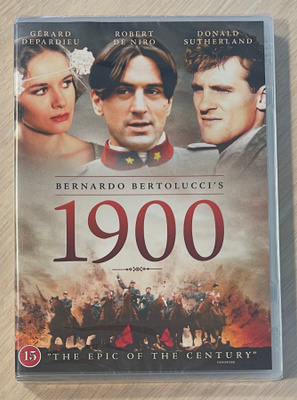 Bernardo Bertoluccin 1900 (1976) Robert De Niro (UUSI)