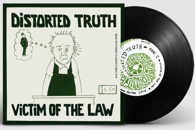 DISTORTED TRUTH - Victim of the law 7” EP (2017 repress)