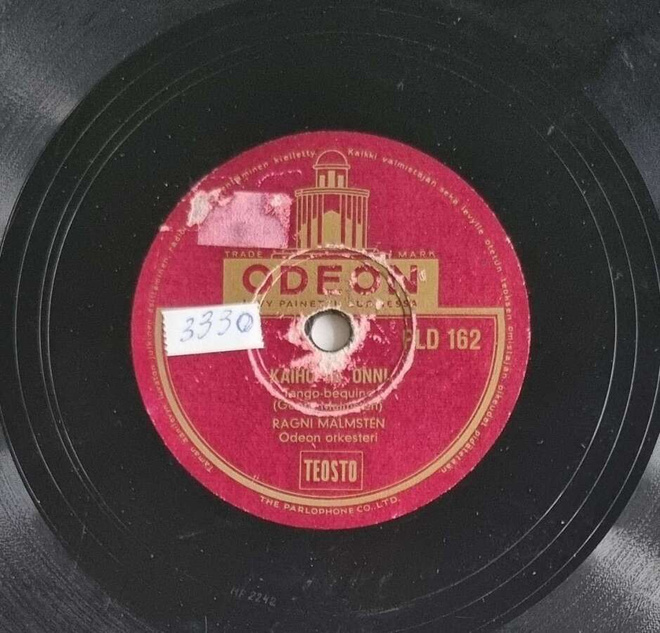 Savikiekko 1956 - Ragni Malmsten - Odeon PLD 162