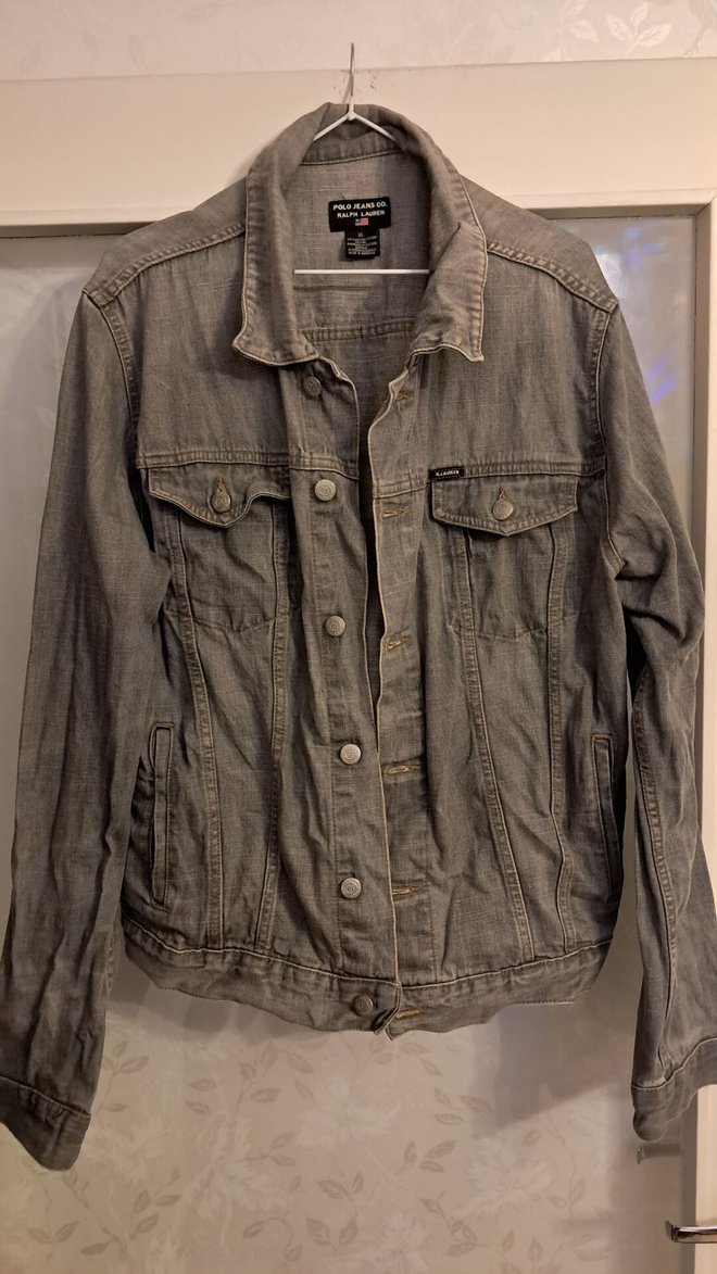 Polo Ralph Lauren farkkutakki XL harmaa