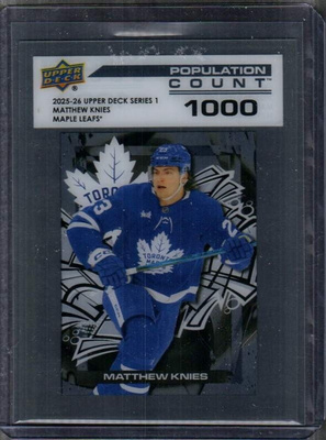 2025-26 Upper Deck - Population Count 1000 - 1,00 € / kpl