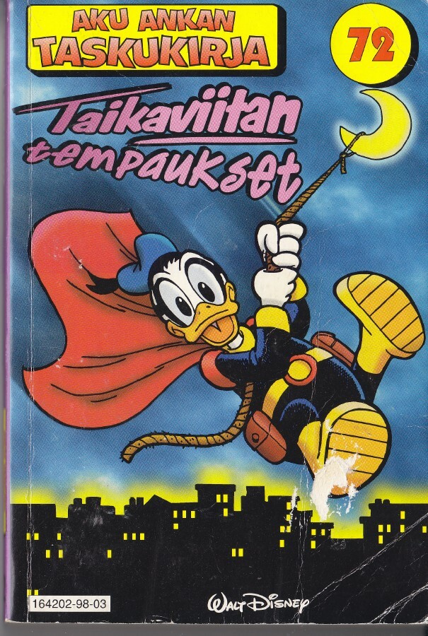 Aku Ankan Taskukirja  72 Taikaviitan tempaukset (2p)