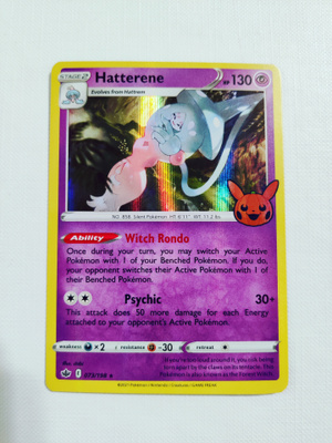 Hatterene - 2022 Trick or Trade Pokemon Promo Holo