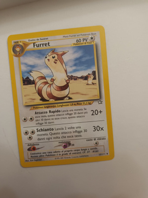 Furret #35 Pokemon Neo Genesis card