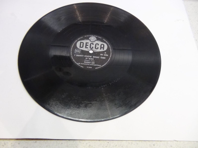 PEGGY LEE, JOHNNY GUITAR,I DIDN´T KNOW WHAT TIME IT WAS