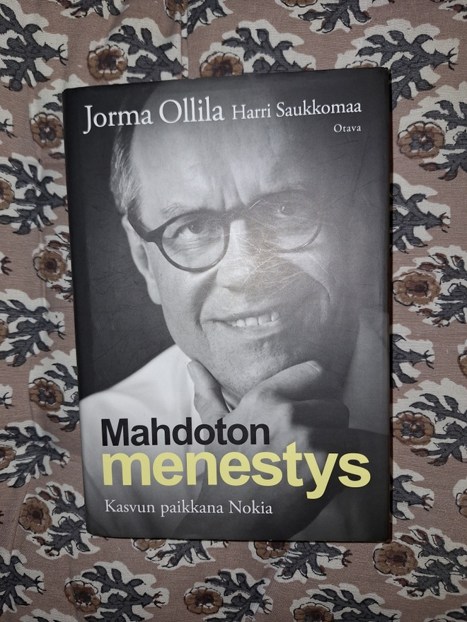 Harri Saukkomaa : Jorma Ollila Mahdoton menestys 1p