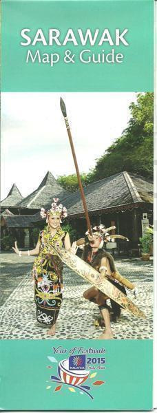 SARAWAK Borneo Malesia KARTTA 2015