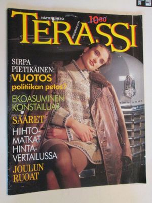 TERASSI NÄYTENUNUMERO JOULUKUUN LEHTI 2/1991 SIS.KUVAT 3 - 9
