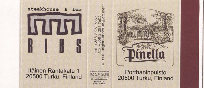 Turku. Restaurant Pinella. aski, aihio b450