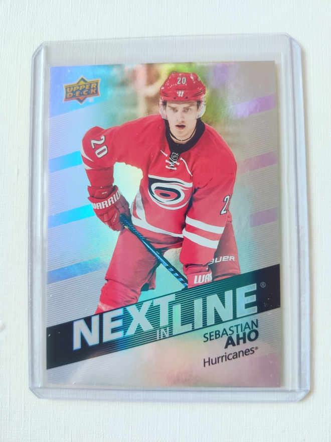 Sebastian Aho - 16-17 UD Ovation Next in Line
