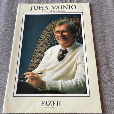 NUOTTIKIRJA: Juha Vainio: Lauluntekijä ja laulaja * FIN 1990