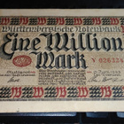 Germany Saksa 1 Million Mark 1923 VF- - pikkukuva 1