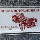 Jaguar S.S 100. Vintage tuhkakuppi hieno - pikkukuva 2