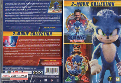 sonic the hedgehog 2 movie collection (25 581) UUSI -FI- DVD
