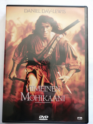 Viimeinen Mohikaani Suomi dvd