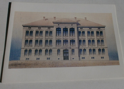 Helsinki, Suomalainen poikanormaalilyseo, taittokortti,ei p.