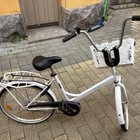 Valkoinen Jopo-polkupyörä DesignHouse kori BikeCap sadelippa - pikkukuva 5