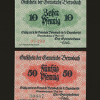 Saksa Notgeld 10, 50 Pfennig, Bernsbach 4.5.1917 - pikkukuva 1