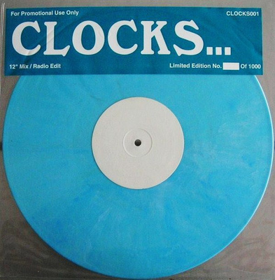 Coldplay – Clocks...Single Sided, Limited Edition, Promo