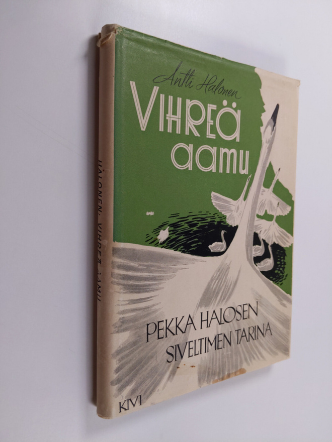 Antti Halonen : Vihreä aamu : Pekka Halosen siveltimen ta...