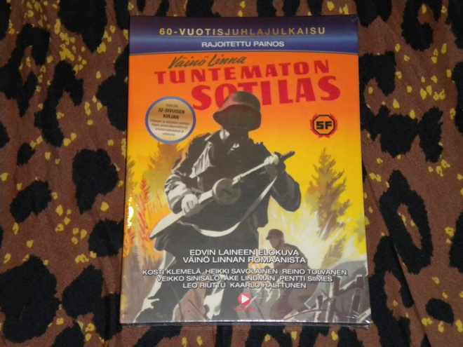 DVD - TUNTEMATON SOTILAS  1955 rajoitettu painos 2015  MINT