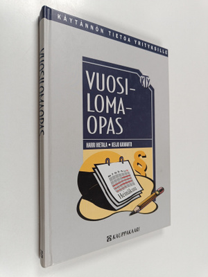 Harri Hietala : Vuosilomaopas