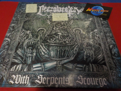 NECROWRETCH - WITH SERPENTS SCOURGE EX+/M- LP