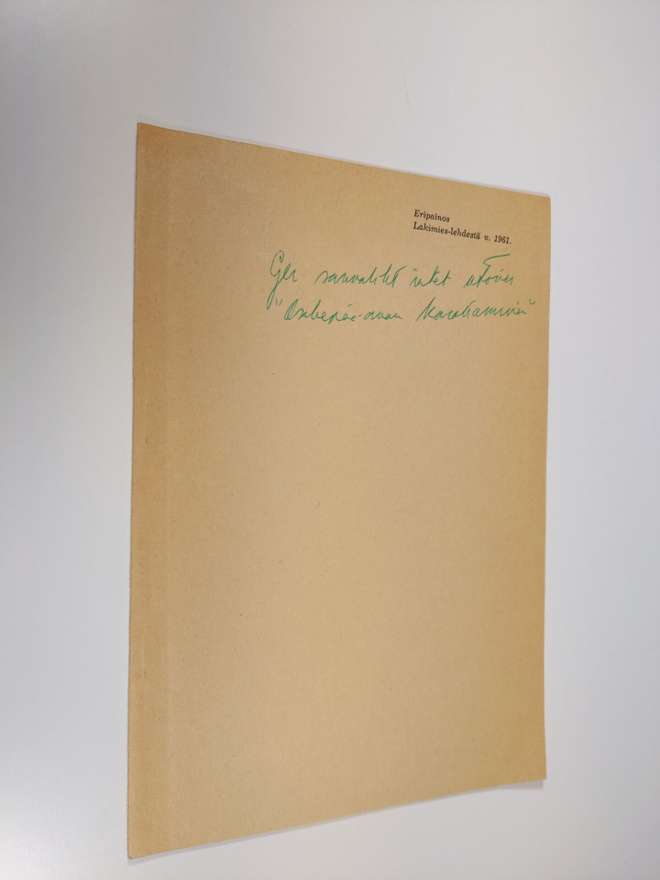 Keskustelukysymyksiä : Kysymys n:o 5/1959 : Milloin uusi ...