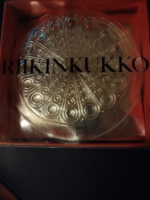 Riikinkukko lautaset 14,5 cm valkoiset, alkuperäinen pakkaus