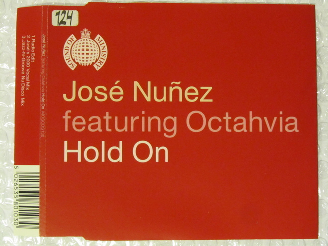 José Nuñez Featuring Octahvia • Hold On CD-Single