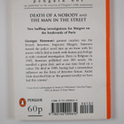 Georges Simenon : Death of a Nobody - pikkukuva 2