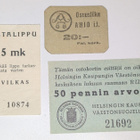 Tilapäisiä maksuvälineitä 3kpl - pikkukuva 1