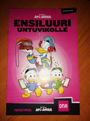 Aku Ankka mainosliite - Ensiluuri untuvikoille