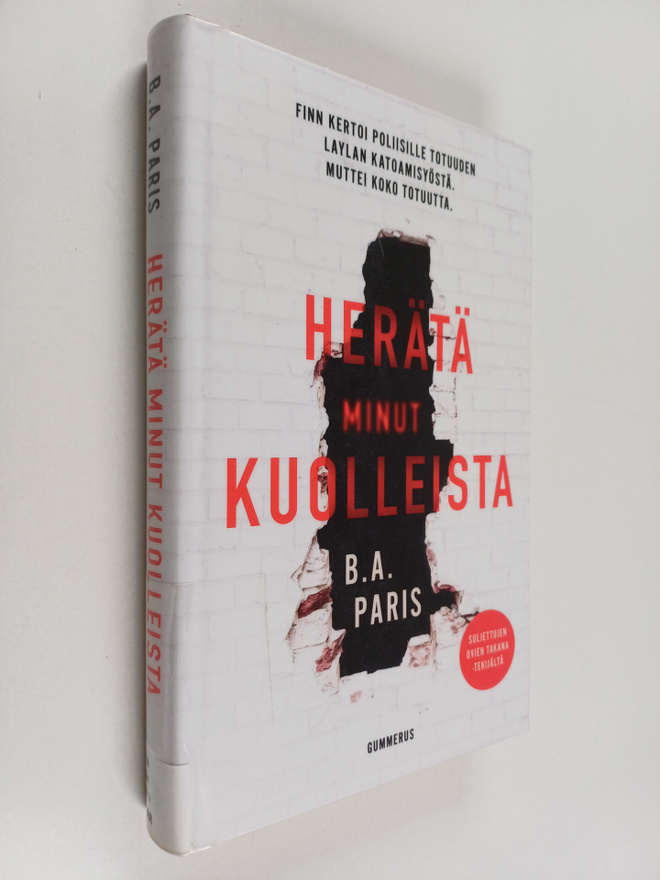 B. A. Paris : Herätä minut kuolleista