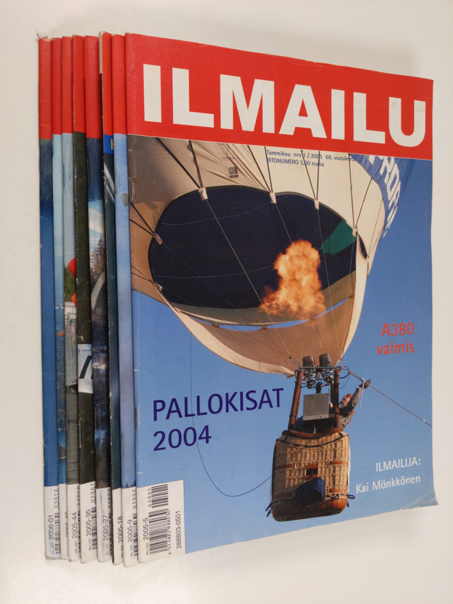 Ilmailu vuosikerta 2005 (1-12, nro 3 puuttuu)