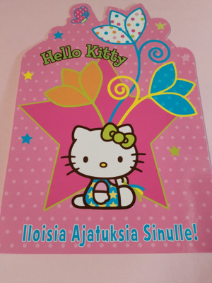 Hello kitty, kortti, Iso,kulkematon.