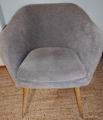 Vanha pikku nojatuoli 50-60 luku