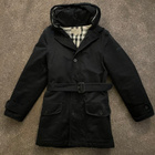Burberry musta vuorellinen takki koko S - pikkukuva 1
