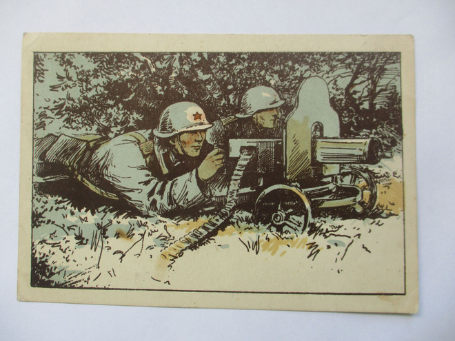 Neuvostoliittolainen kenttäpostikortti 1943 *