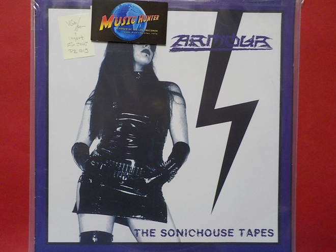 ARMOUR - THE SONICHOUSE TAPES - FIN 2008 INSERT VG+/M- LP