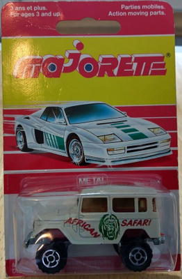 Toyota Land-Cruiser BJ40 4x4 Van Safari Majorette 277 1:53