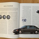 Esite Mercedes S-sarja W140, 300 SE- 600 SEL vuodelta 1991 - pikkukuva 4